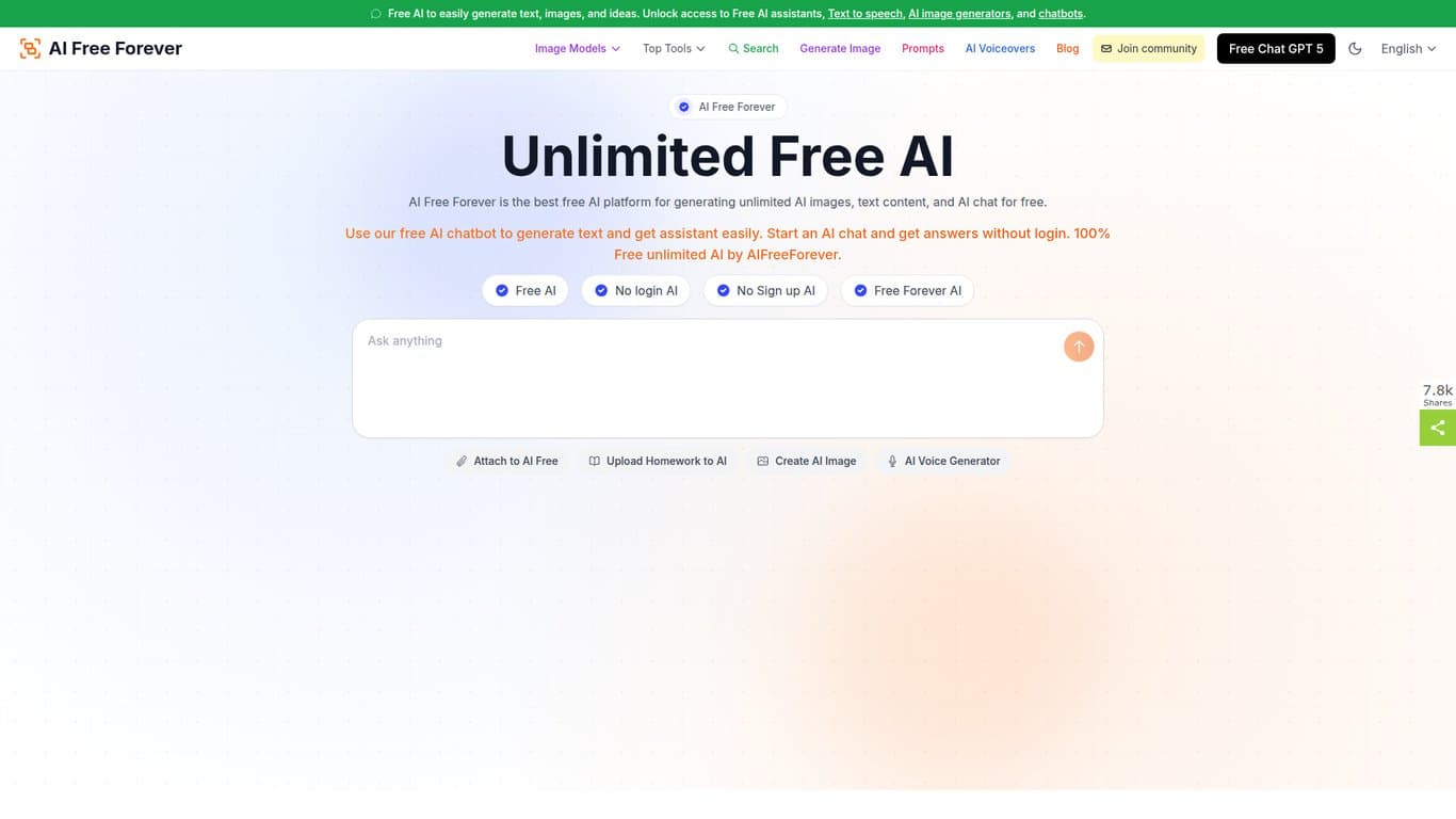 AIFreeForever screenshot