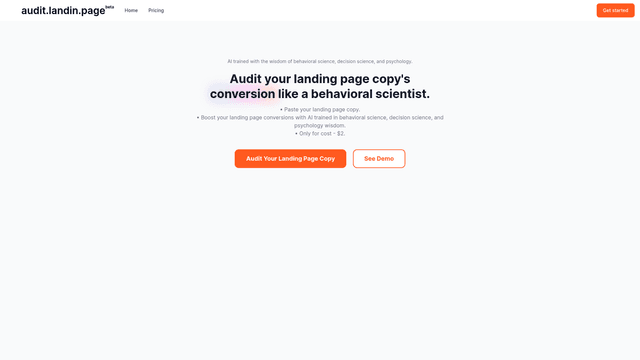 Thumbnail image for Audit Landing Page