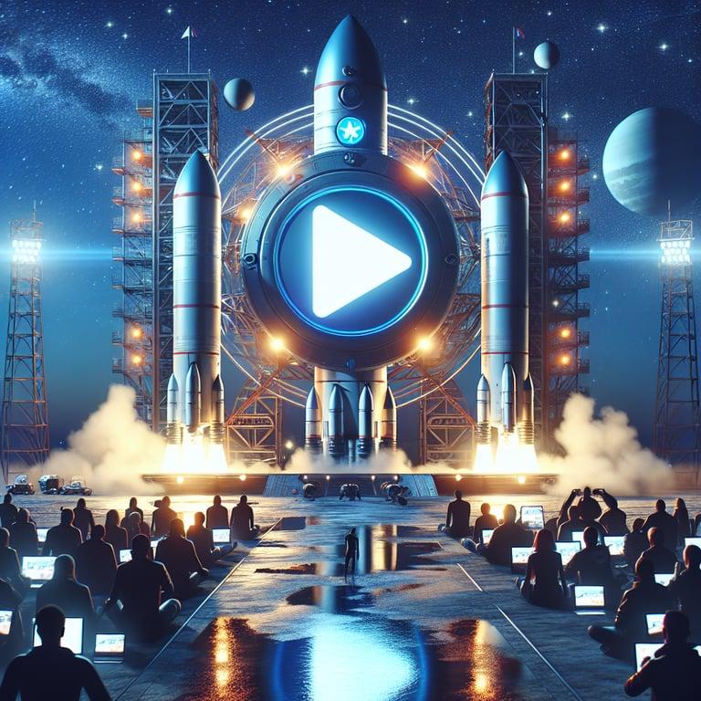 Banner for Netflix Rockets with NASA: Stellar Live Streams Launching Soon!