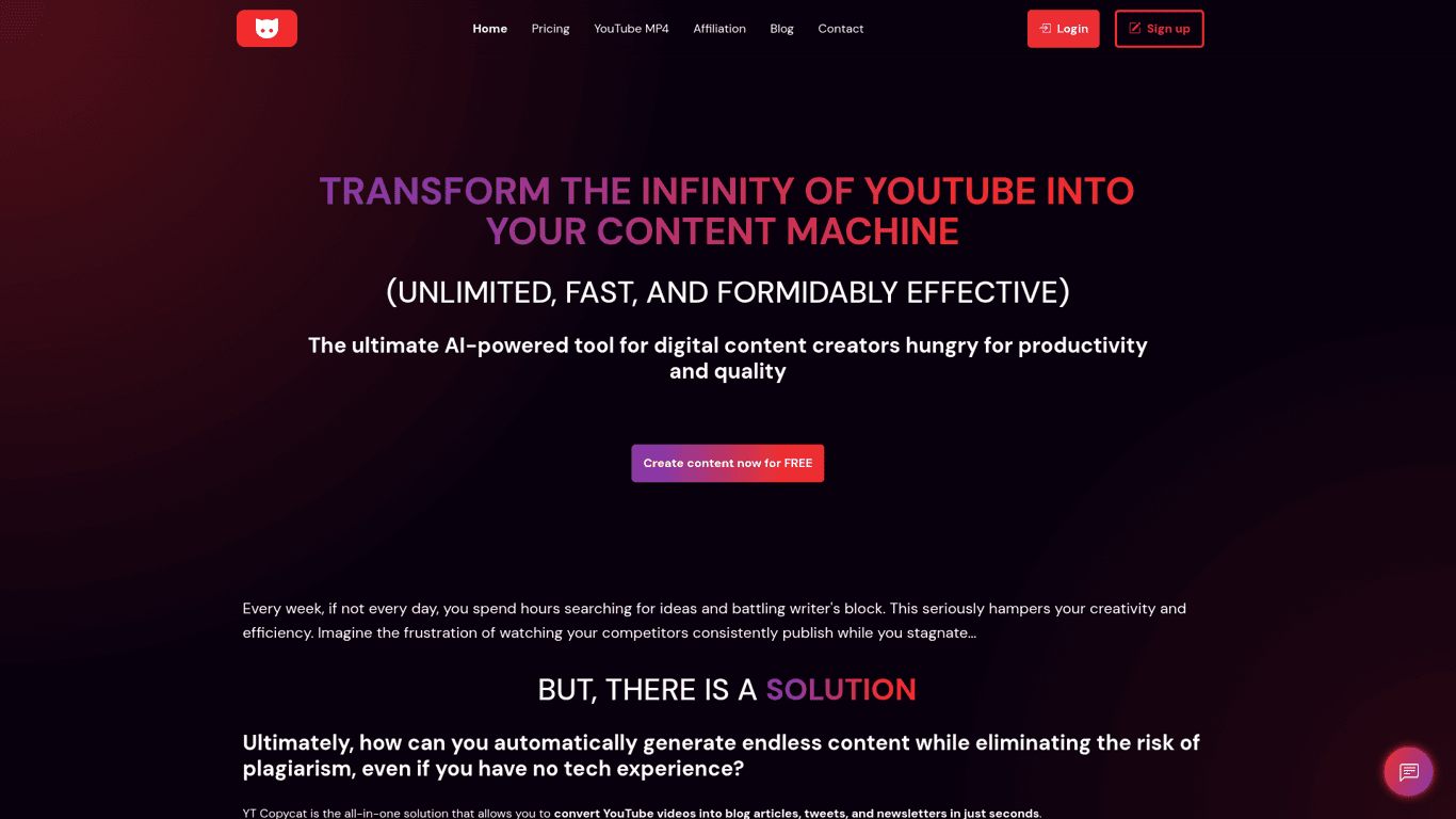 YT Copycat screenshot