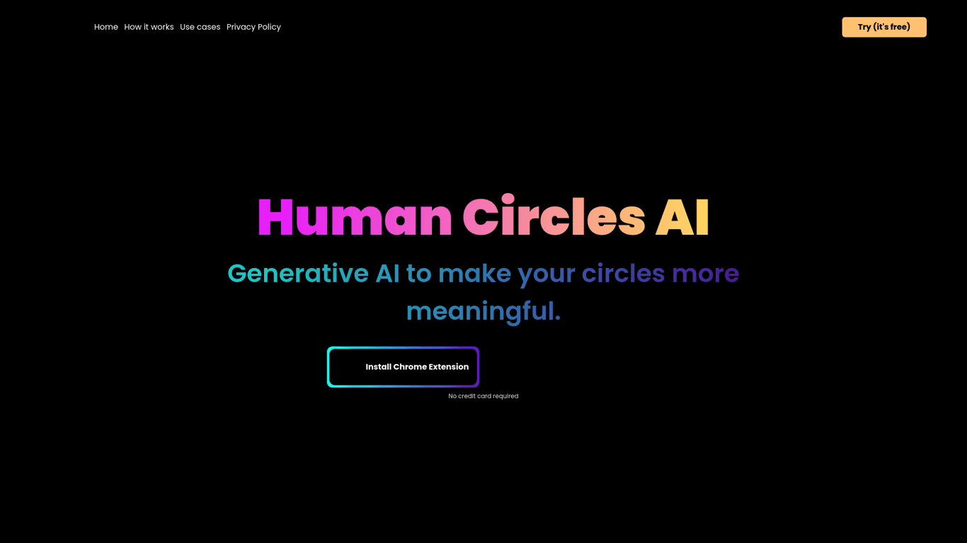Human Circles AI screenshot