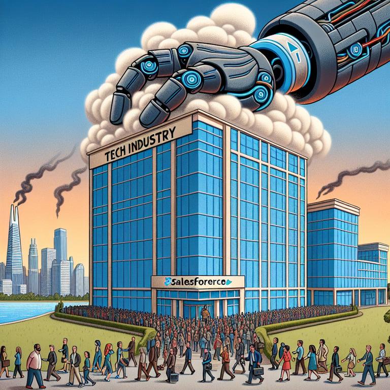 Banner for Salesforce Lays Off 1,000 as AI Focus Intensifies: What It Means for the Tech Industry