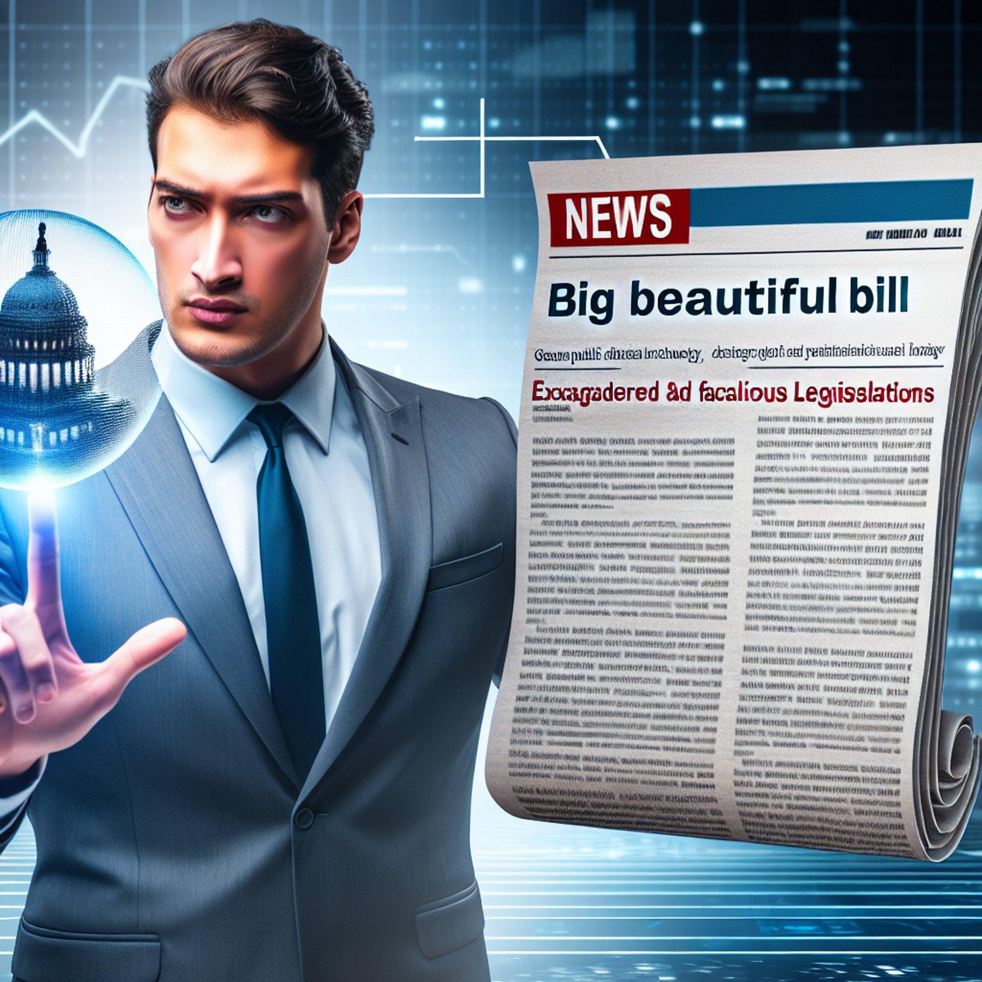 Banner for Elon Musk Slams Trump's 'Big Beautiful Bill' as 'Utterly Insane'!