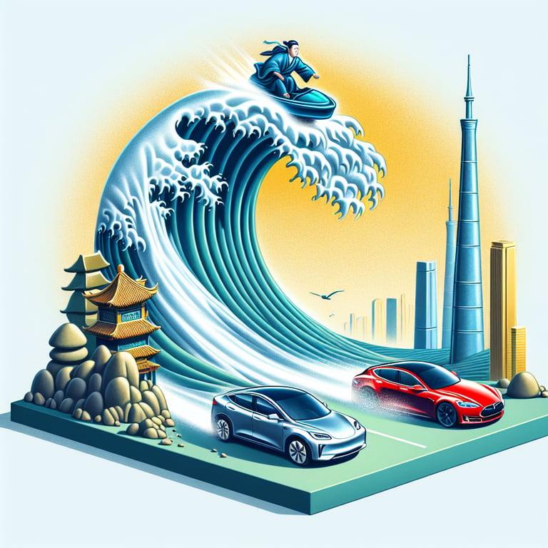 Banner for China's EV Insurance Registrations Surge: Nio Rides the Wave While Tesla Hits a Speed Bump