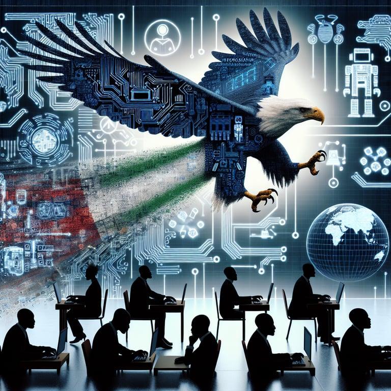 Banner for Nigeria's AI-Powered Leap: Training 3 Million for Global Outsourcing Dominance