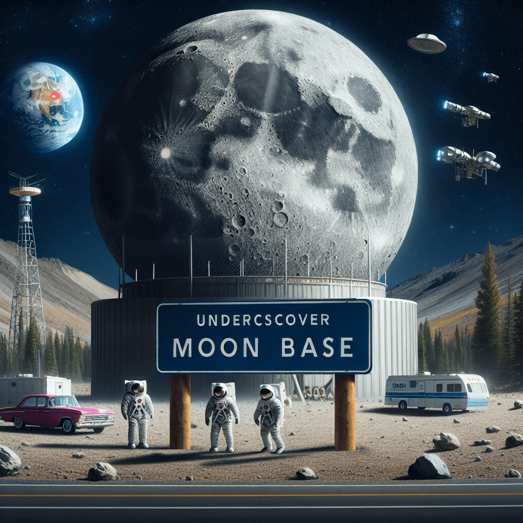 Banner for NASA's Undercover Idaho Moon Base: Where Astronauts First Walked the Lunar Walk