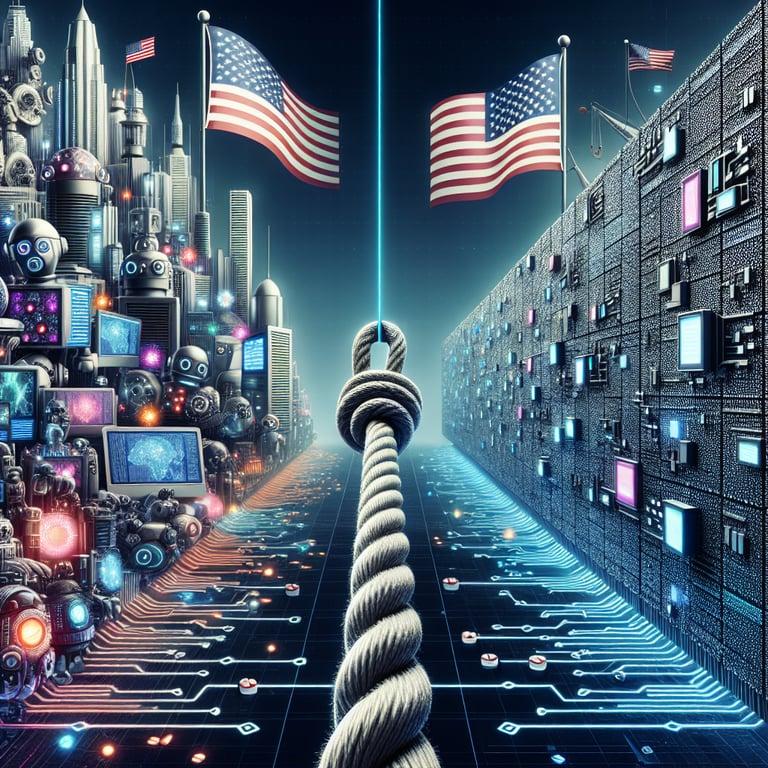 Banner for China's AI Boom Despite US Chip Sanctions: A Technological Tug-of-War