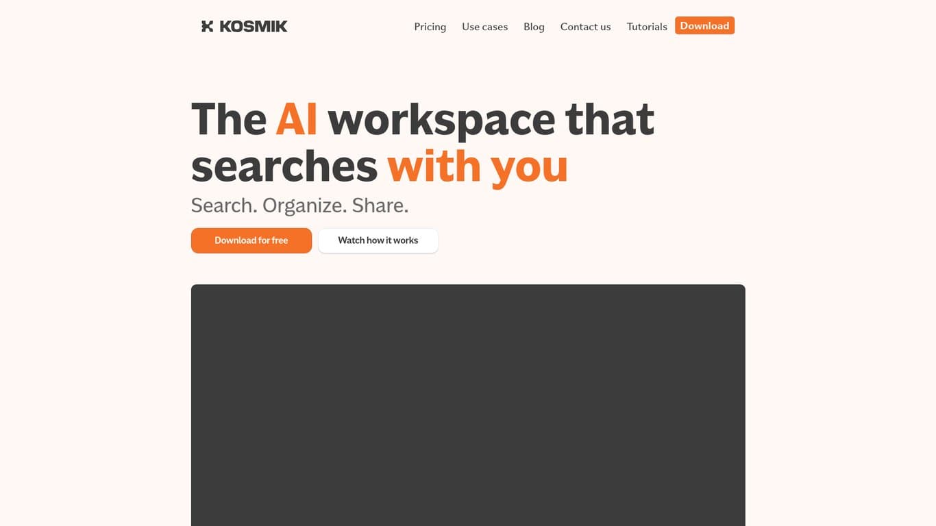 Kosmik screenshot