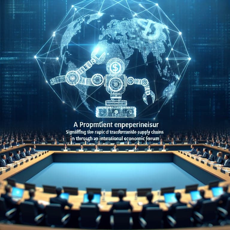 Elon Musk Signals AI's Swift Reshaping of Global Supply Chains at Davos