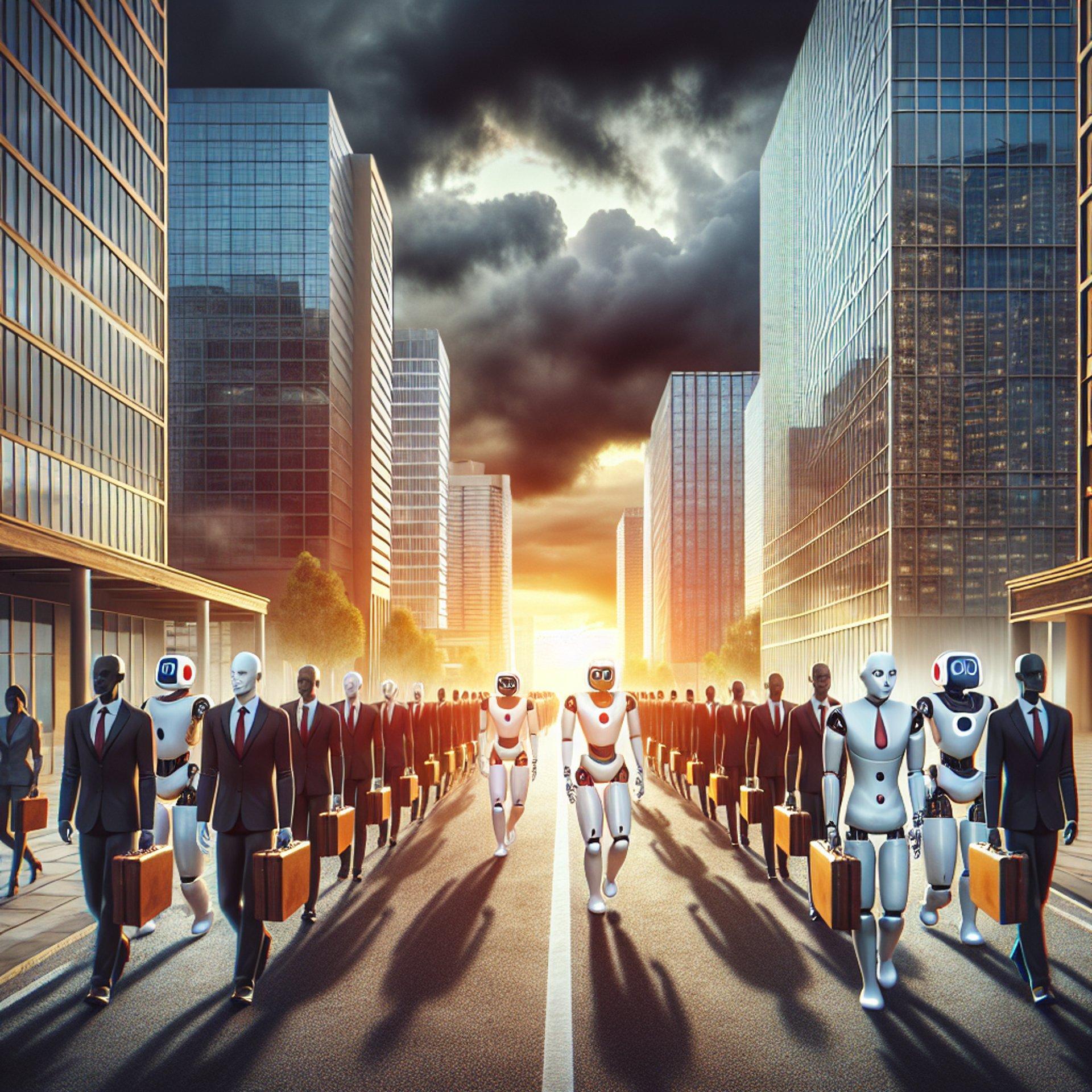 Banner for Tech Layoffs Loom as Microsoft Spotlights AI Agents Joining the Workforce