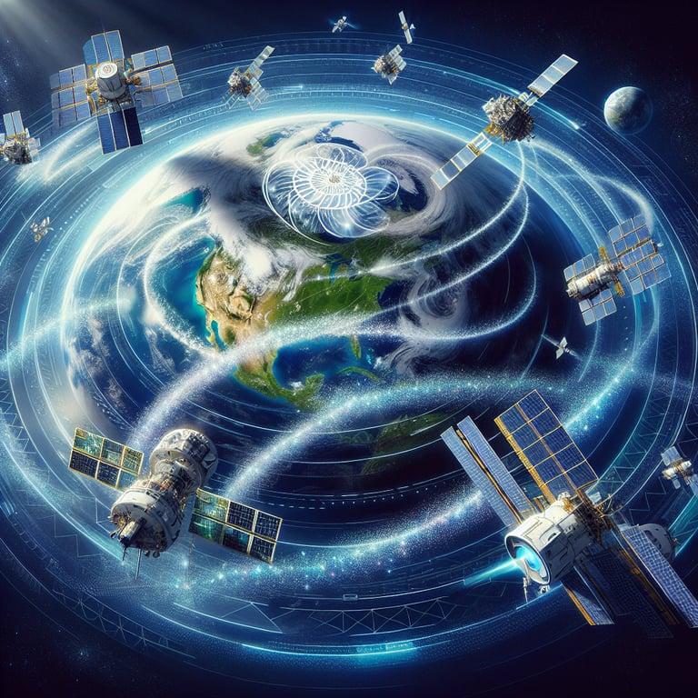 Banner for NASA's Earth Observatory: Unlocking the Secrets of Our Planet from Space