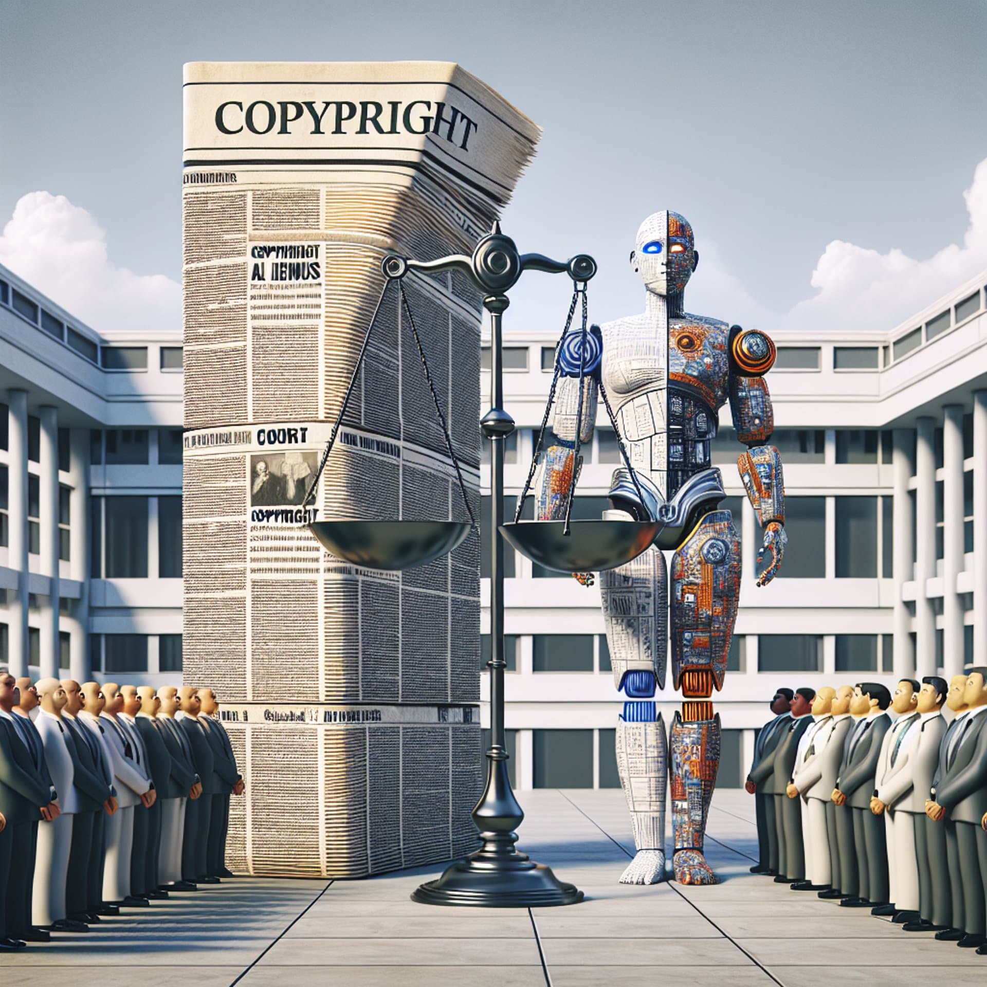 Banner for NYT and Newspapers vs. OpenAI: Copyright Clash Hits the Courts!