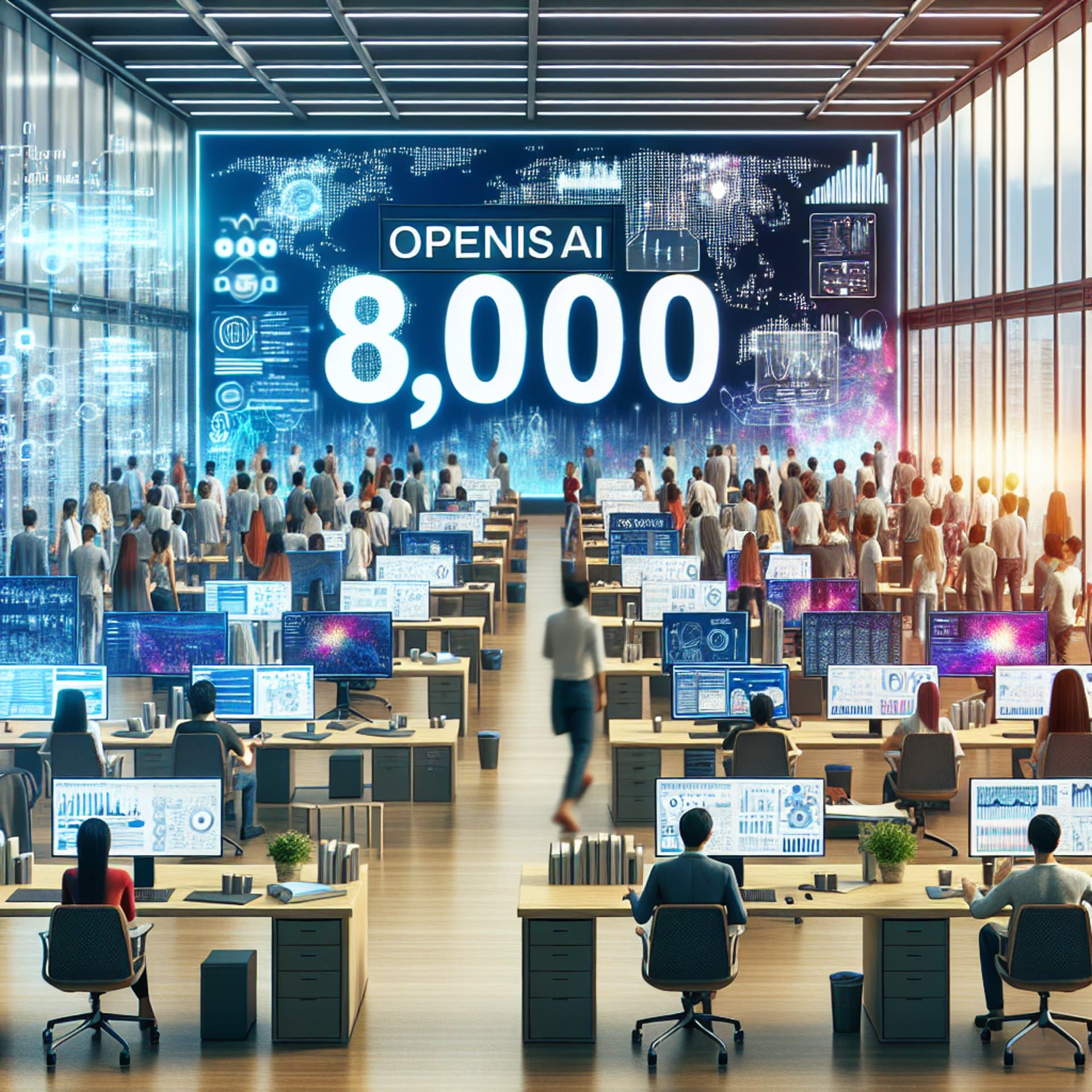 Banner for OpenAI Sets Ambitious Expansion Plans: Targets 8,000 Employees by 2026!