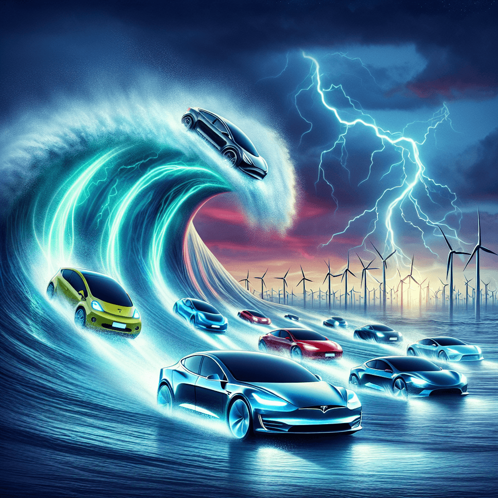 Banner for Tesla's Stock: Riding the Waves Amidst Fierce EV Competition