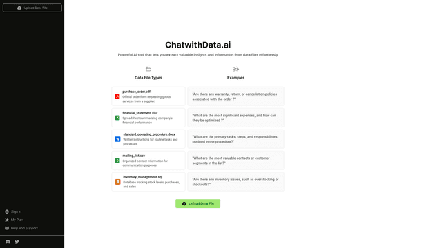 Thumbnail image for Chat With Data