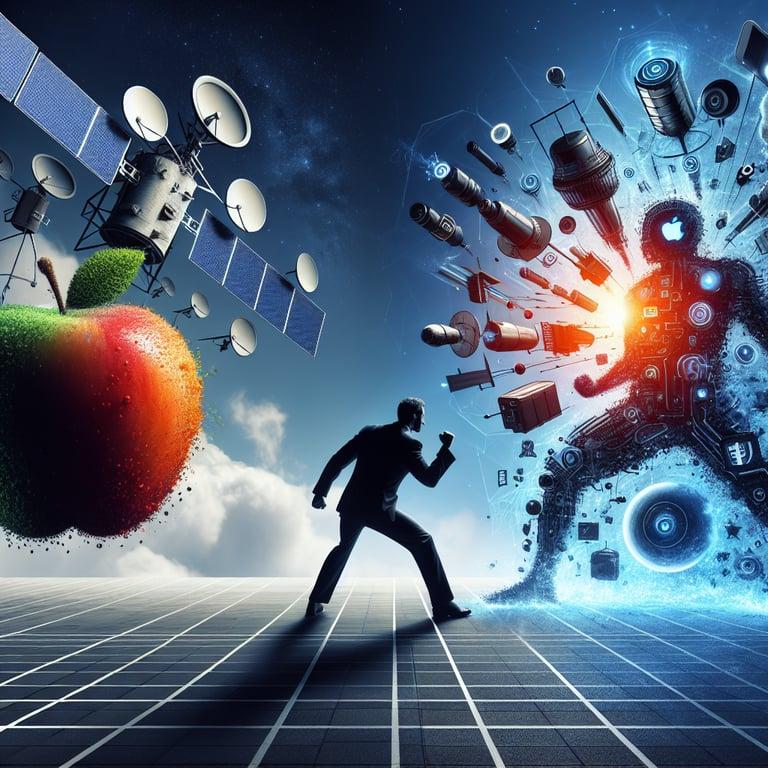Banner for Starlink vs. Apple: The Epic Satellite Signal Showdown!