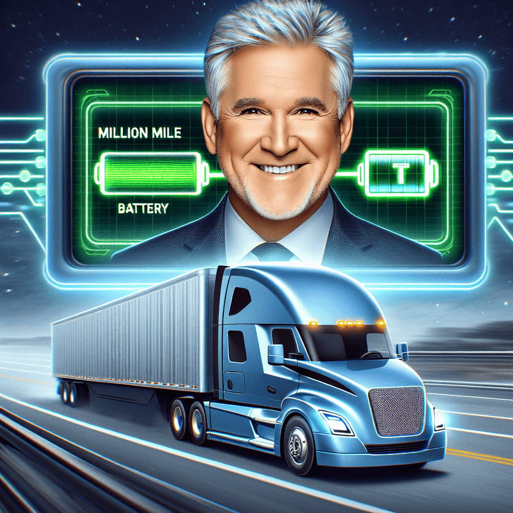 Jay Leno Takes Tesla Semi for a Spin with a Million-Mile Battery