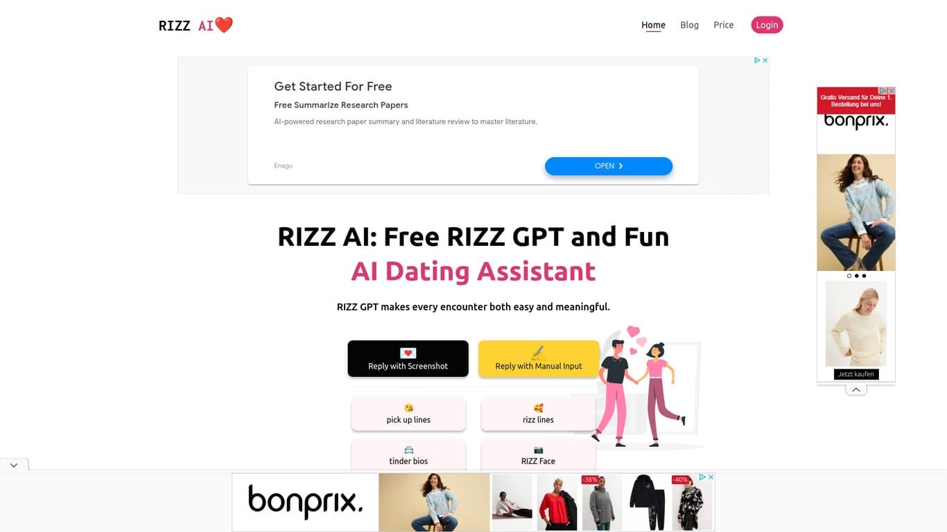 Rizz AI screenshot