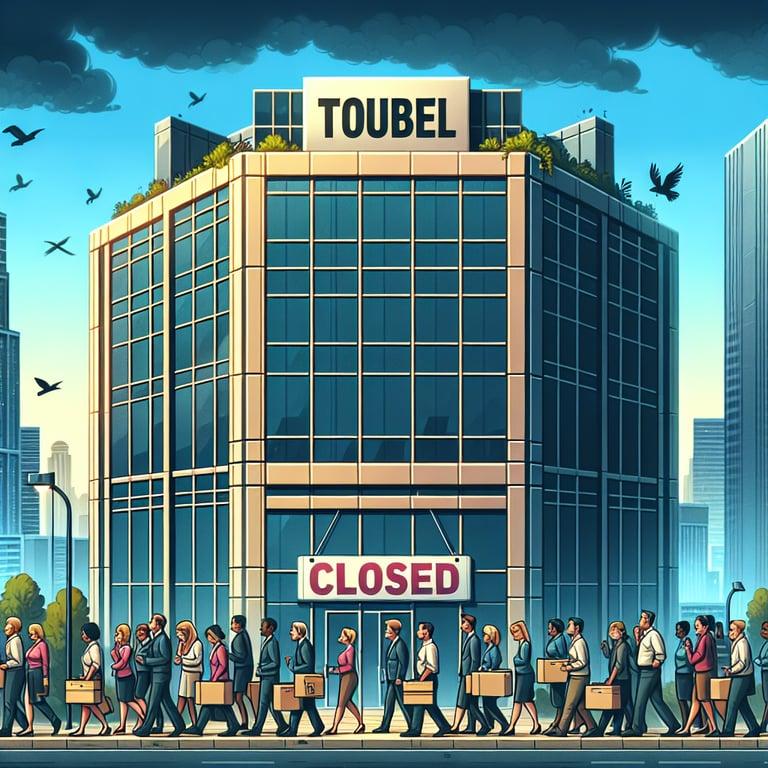 Banner for Tech Troubles: Urbandale Mailing Tech Company Shuts Down, 100+ Employees Face Layoffs
