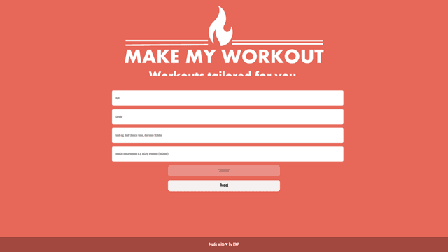 Thumbnail image for Make My Workout