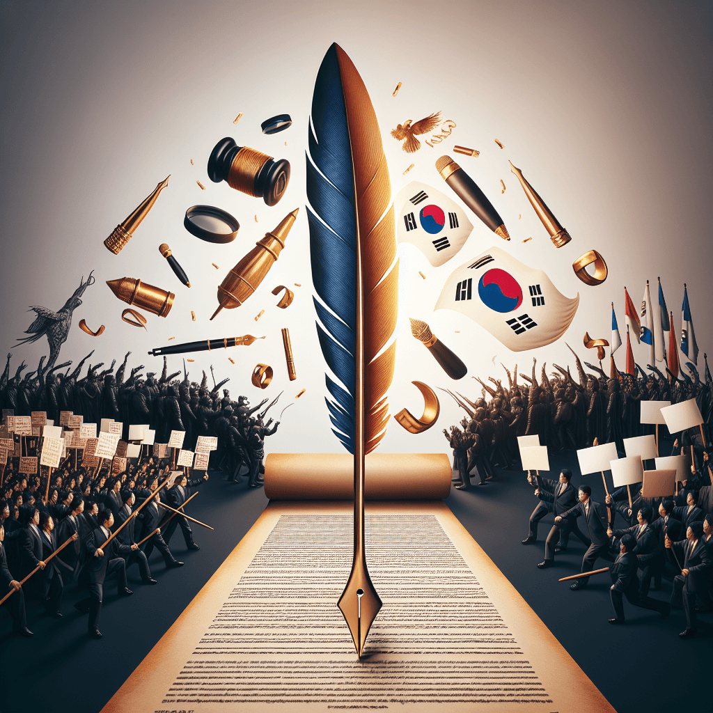 South Korea's Political Showdown: DPK Advances Key Reforms Amid PPP Protest