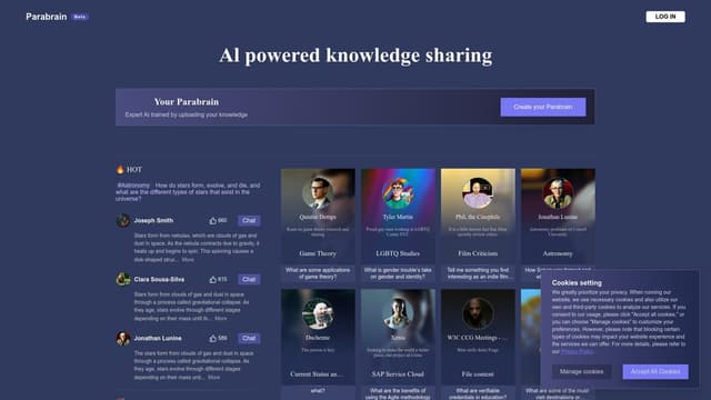 Thumbnail image for Parabrain.ai