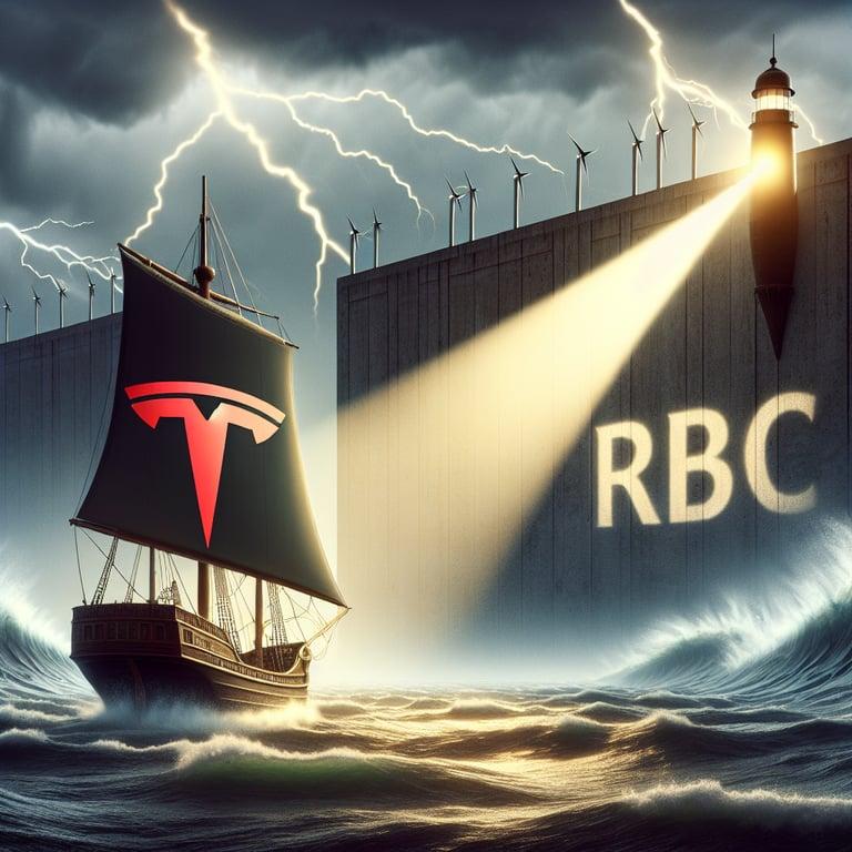 Banner for Tesla Investors Advised to Wait Out Market Storm, Says RBC Analyst