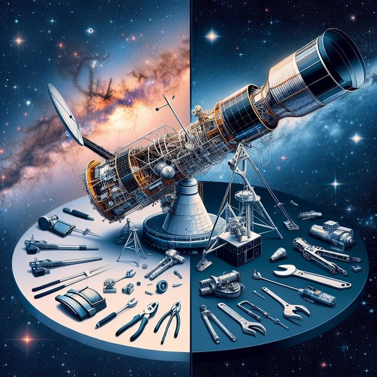 Banner for The Future of Hubble: Repair or Replace?