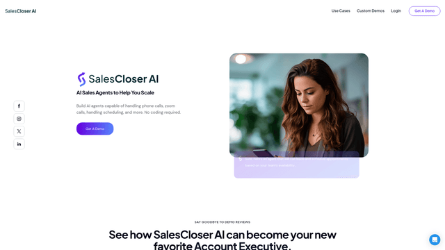Thumbnail image for Sales Closer AI