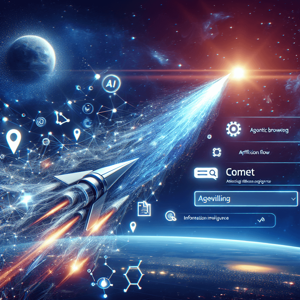 Banner for Comet Browser Launches with Game-Changing AI "Agentic Browsing"