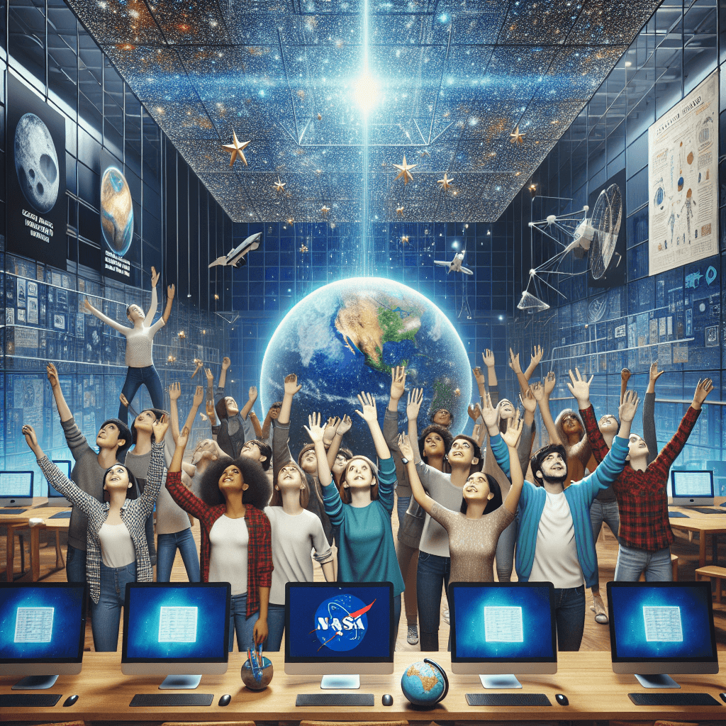 Students Reach for the Stars: Challenger Learning Center Connects with NASA