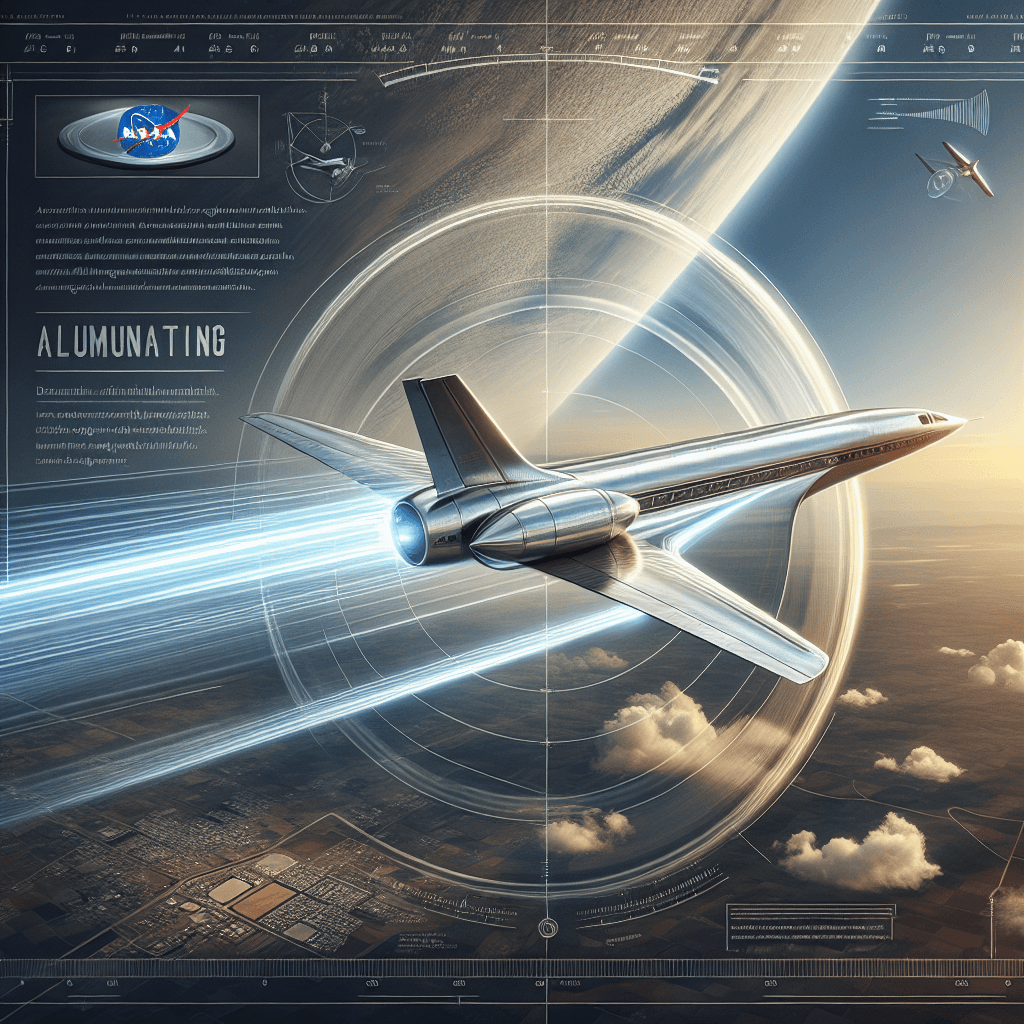 Banner for NASA X-59 Breaks Sound Barriers with Groundbreaking 'Aluminum Bird' Test