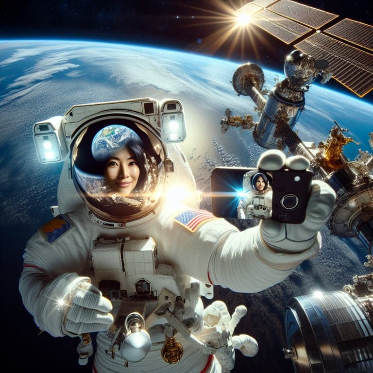 Ultimate Selfie? NASA Astronaut Sunita Williams Snaps Historic Selfie During Record-Breaking Spacewalk