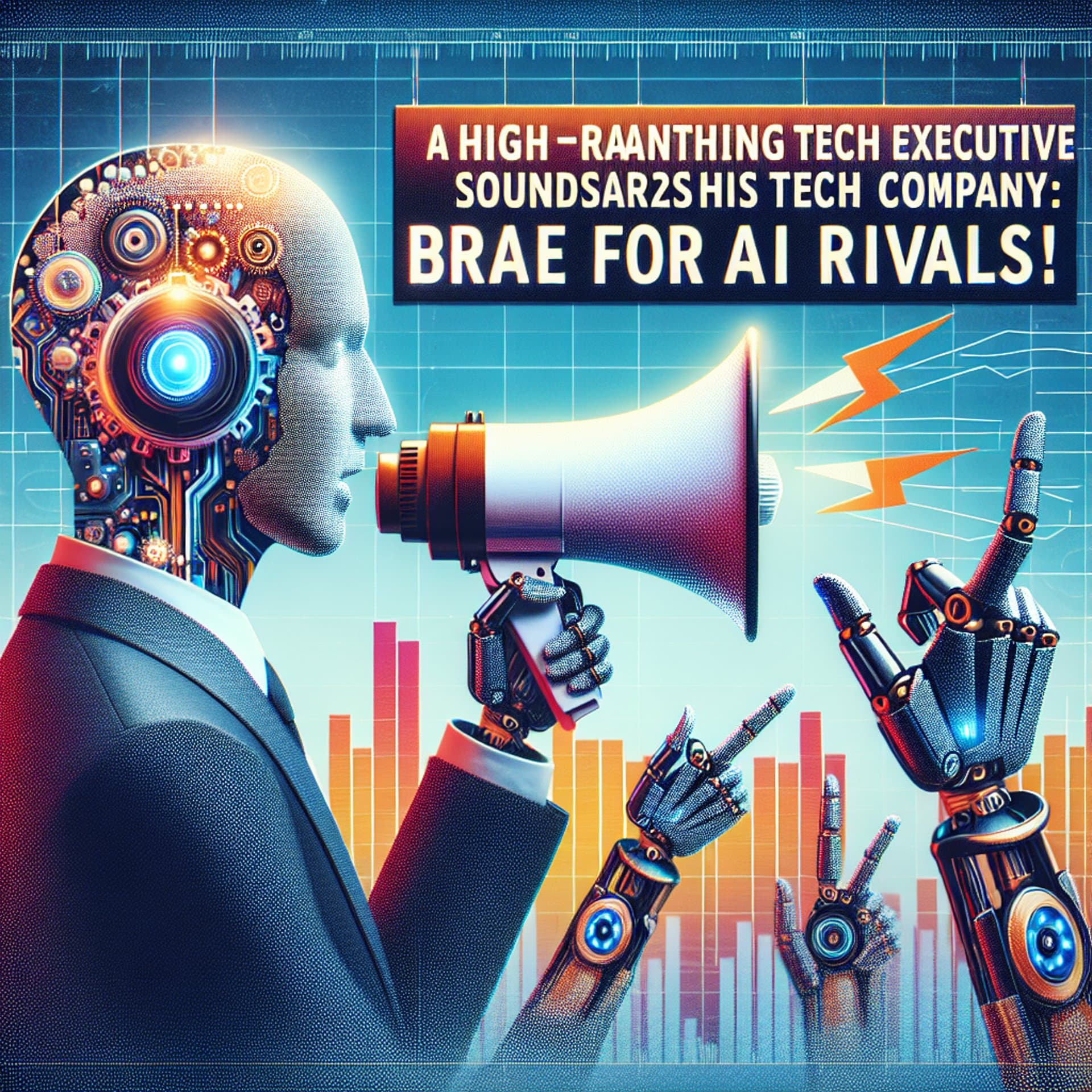 Banner for Sundar Pichai Sounds the Alarm to Google: Brace for AI Rivals!