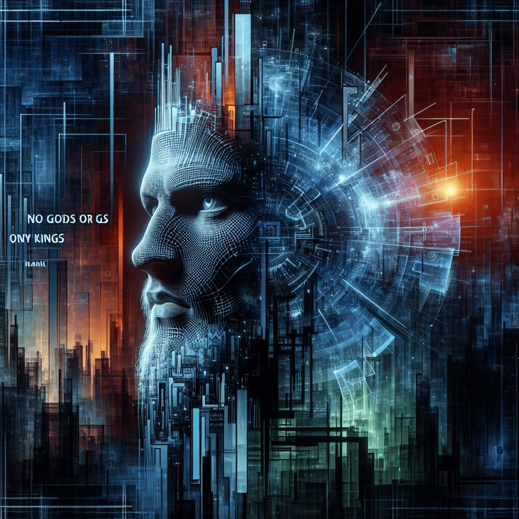 Banner for Elon Musk's 'No Gods or Kings, Only Man': A Cryptic Tweet Ignites Cyber Speculation