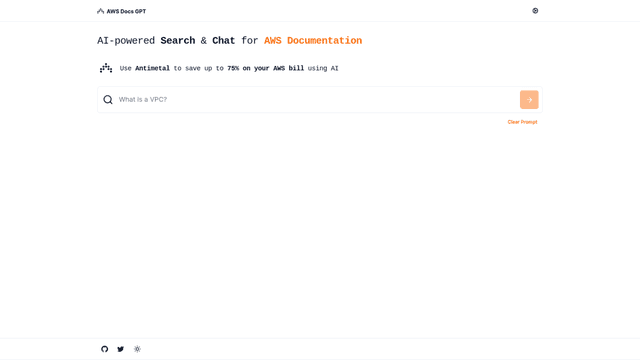 Thumbnail image for AWS Docs GPT