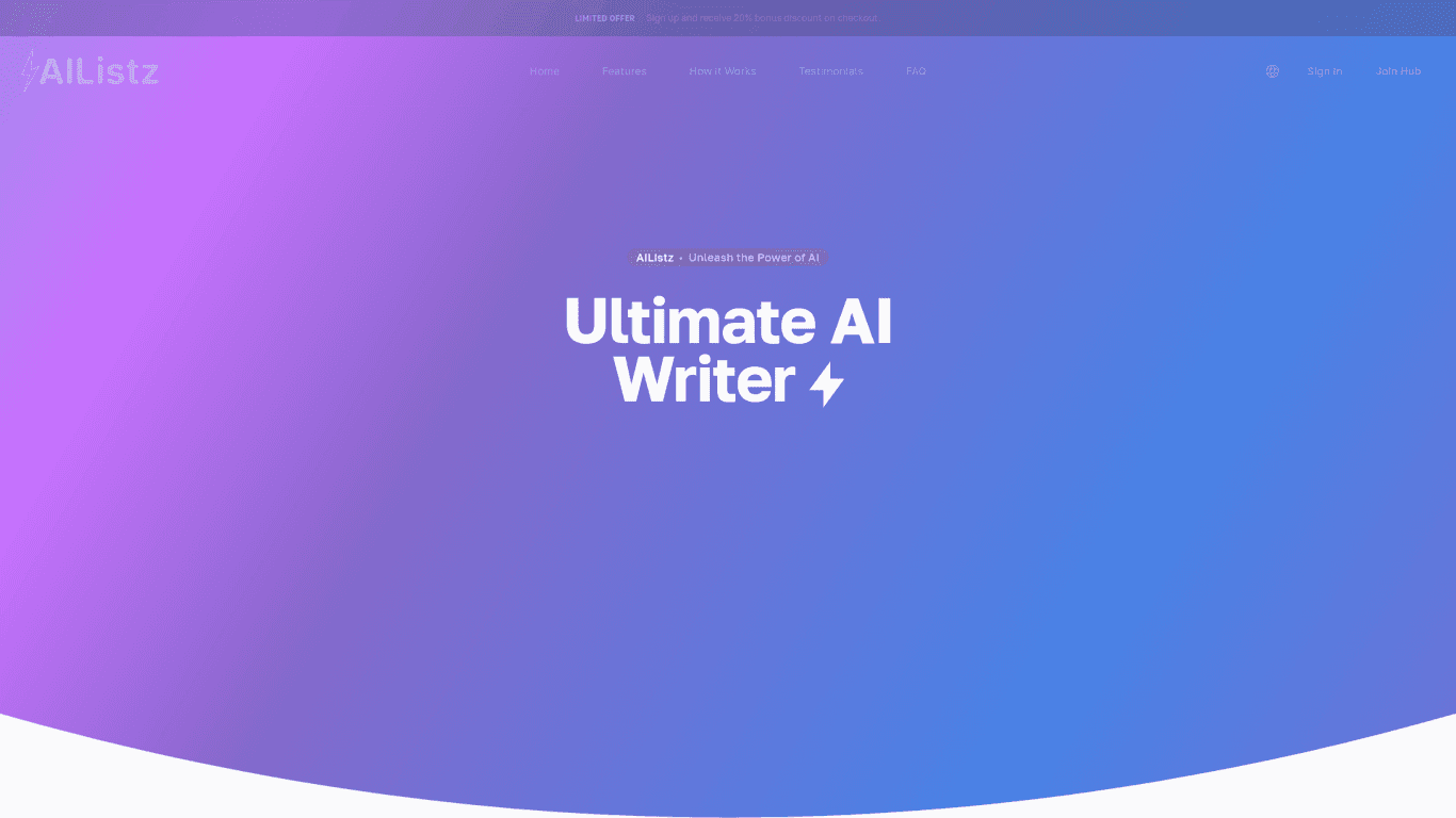 AiListz screenshot