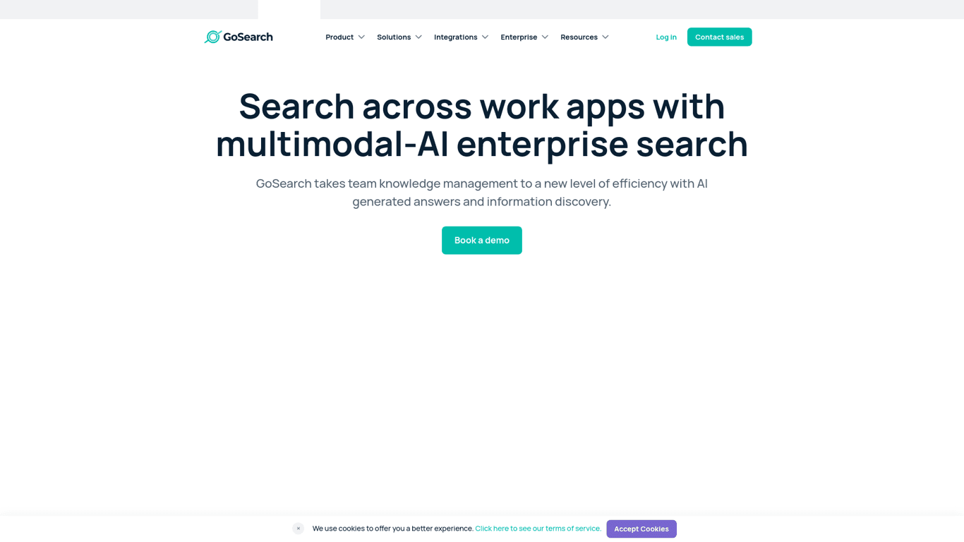 GoSearch screenshot