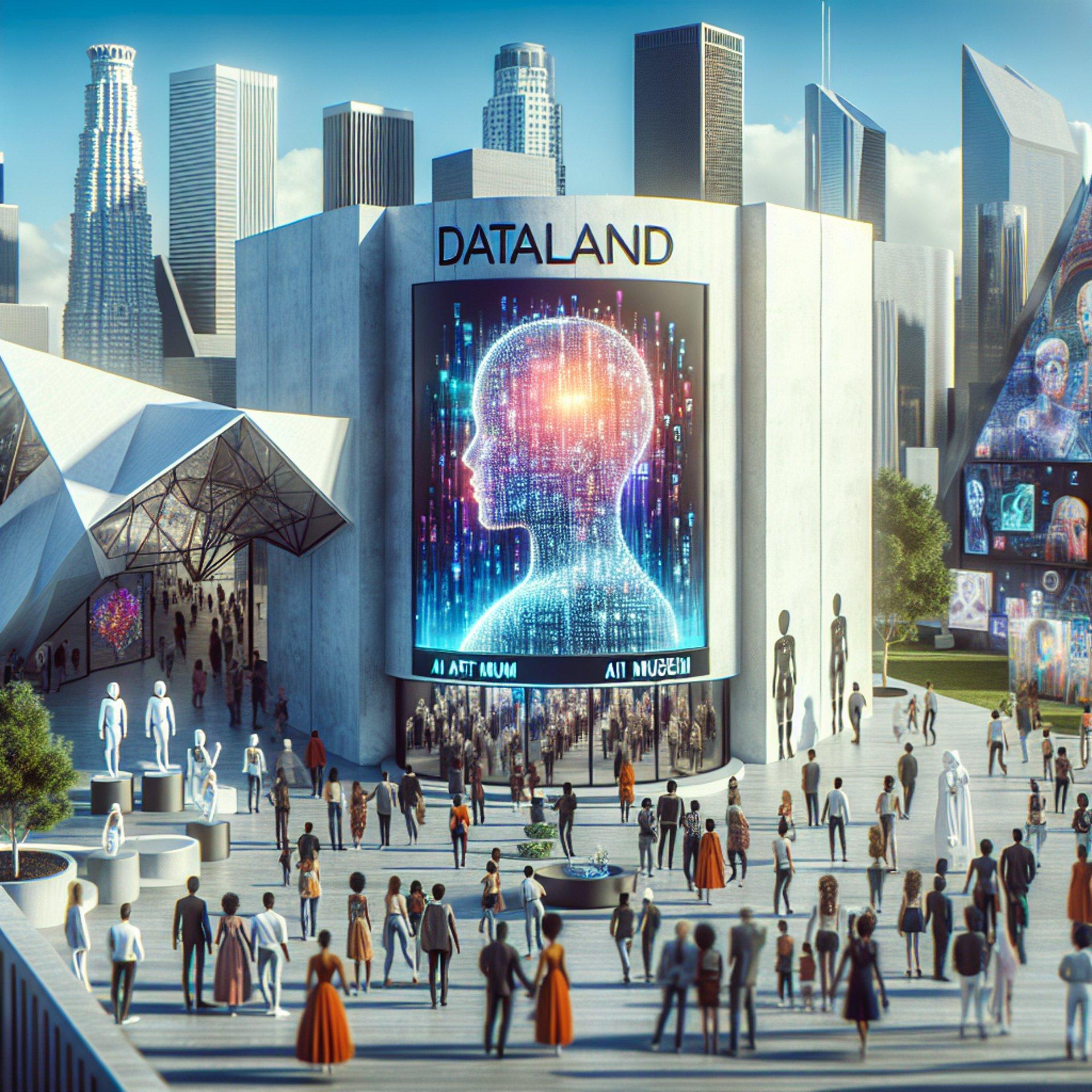 Banner for World’s First AI Art Museum 'Dataland' to Open in Los Angeles in 2025