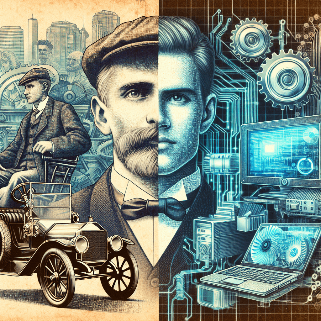 Banner for Elon Musk: The Modern Henry Ford or the Next Tech Titan?