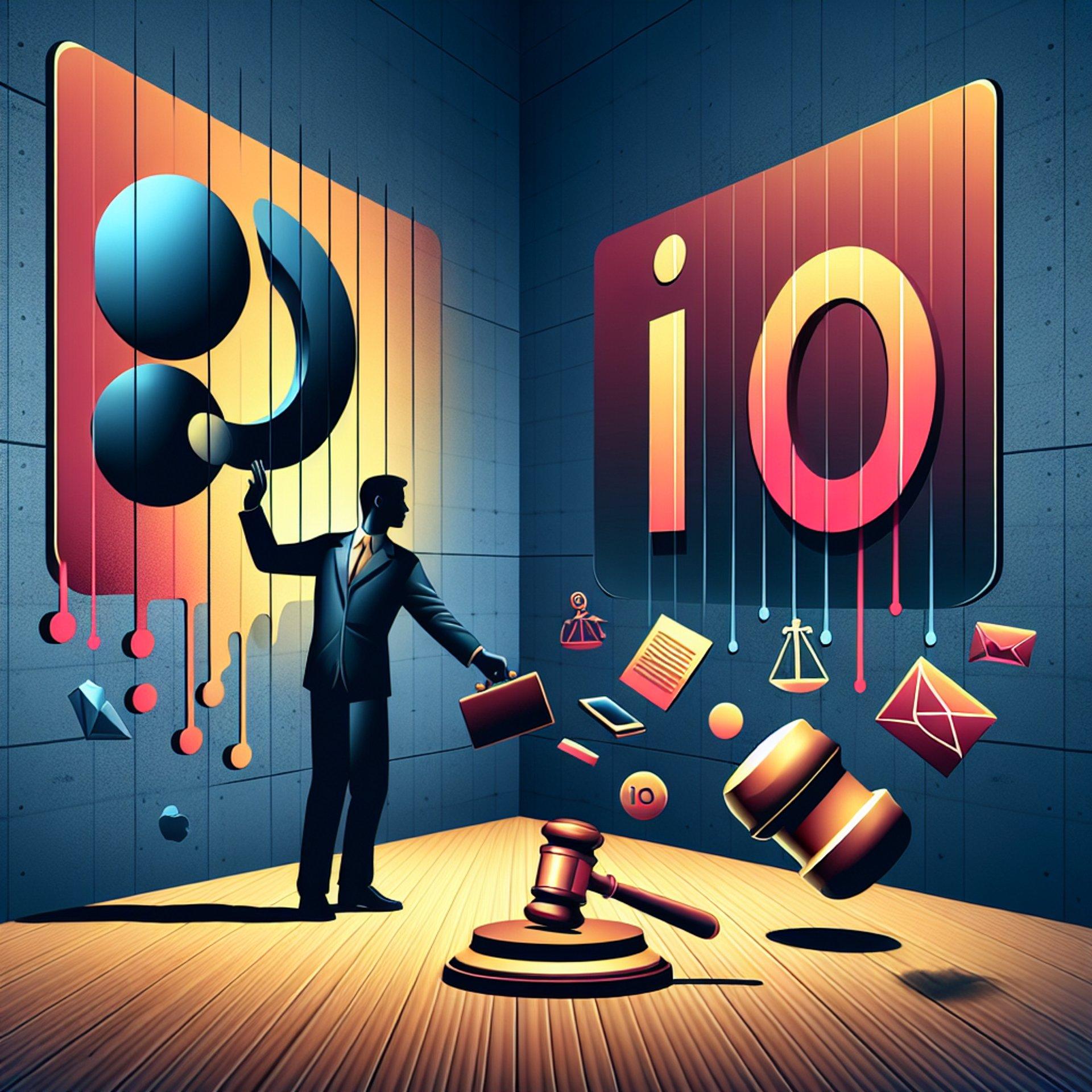 Banner for OpenAI and Jony Ive's 'io' Hit by Trademark Blow: A Legal Drama Unfolds