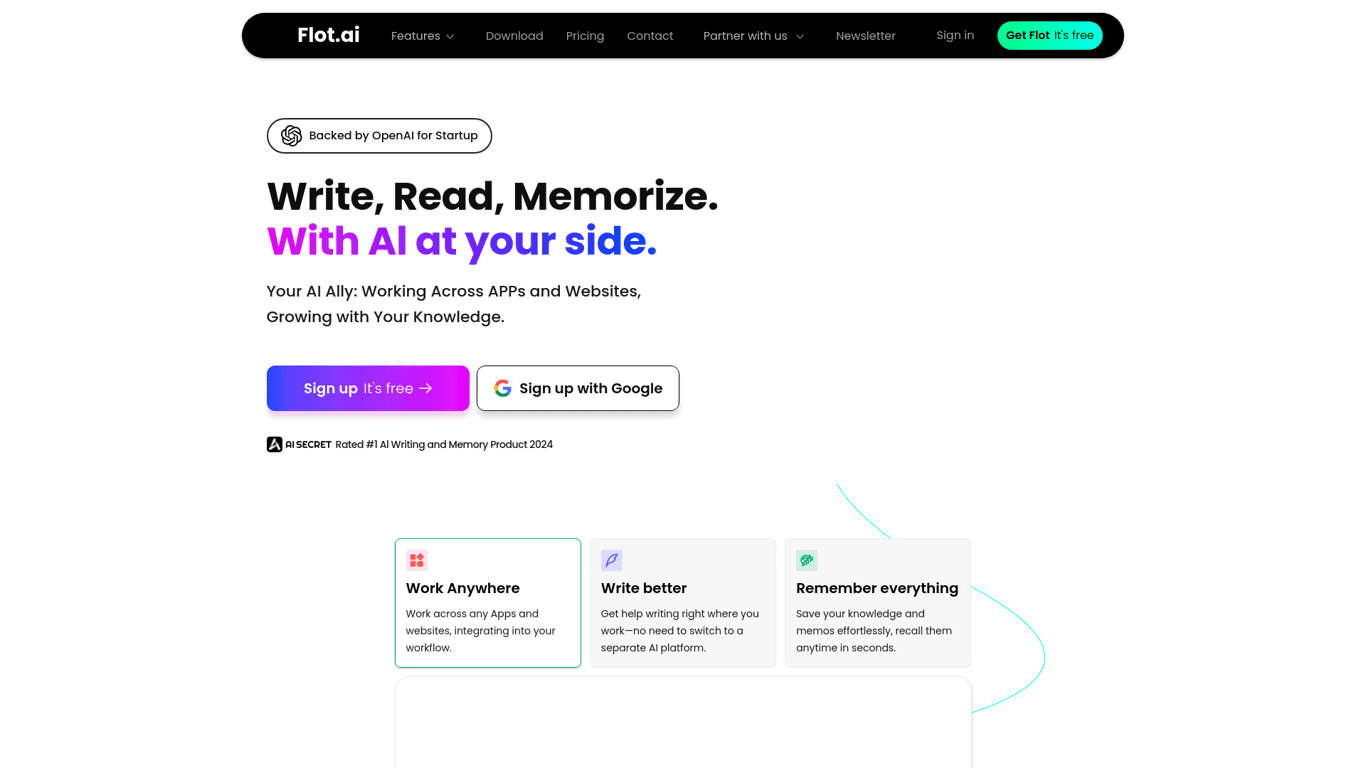 Flot.ai screenshot