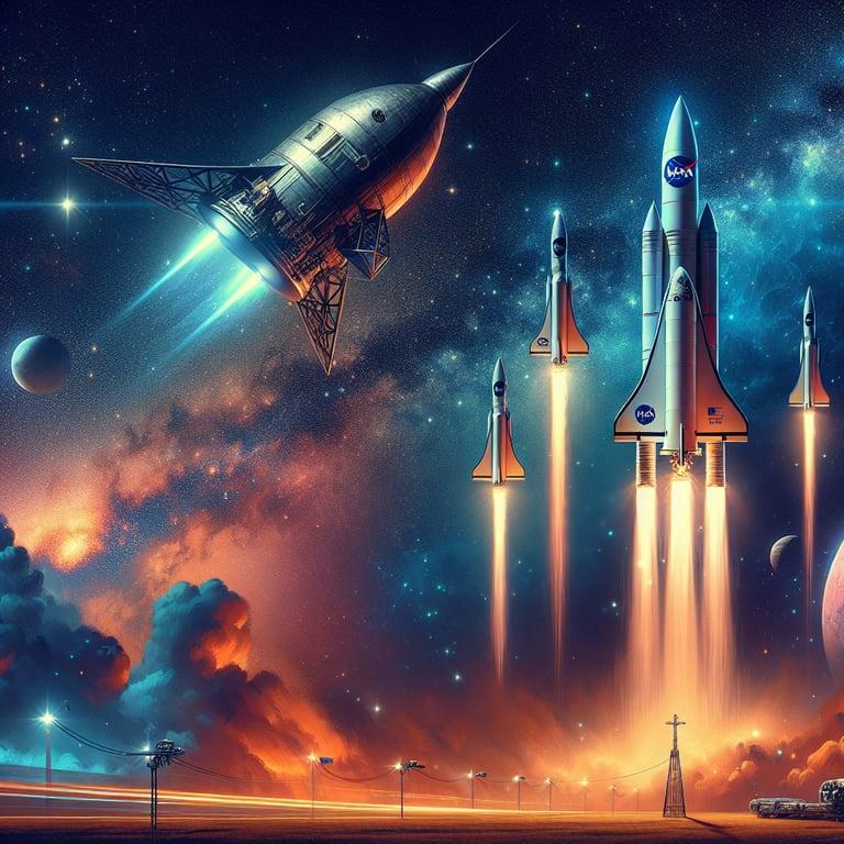 Banner for The Great Space Race: Private Innovators Take on NASA in the New Frontier