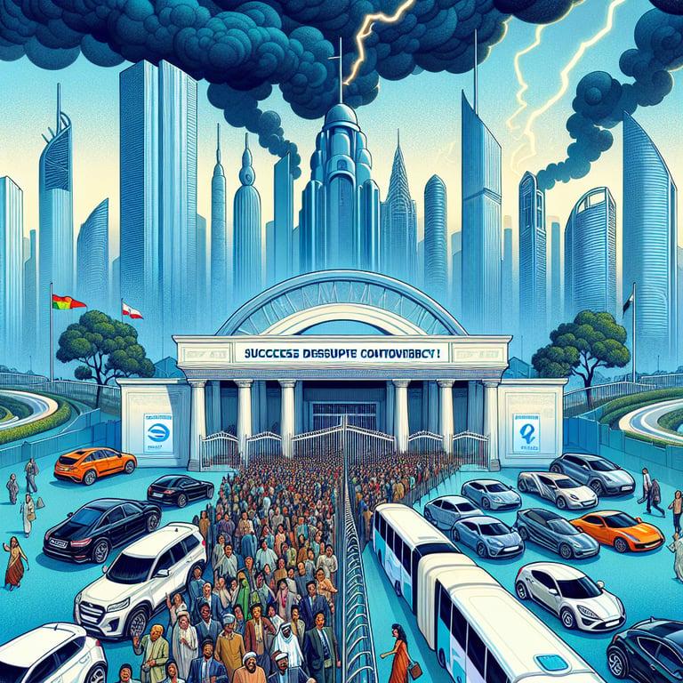Banner for Vancouver Auto Show Achieves Record Attendance After Tesla Ban: A Controversial Success