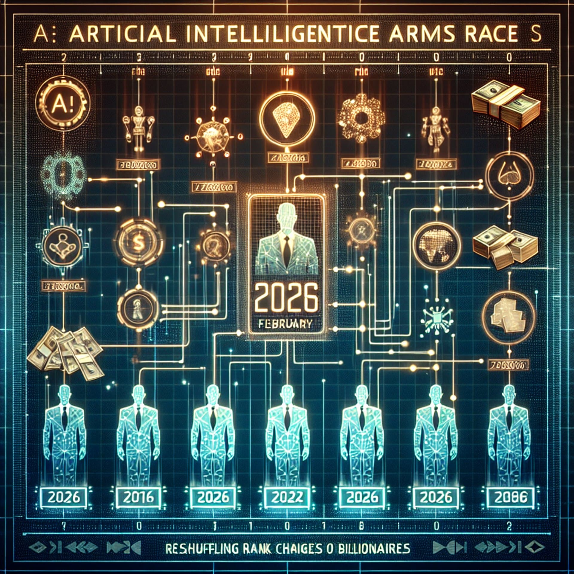 Banner for AI Arms Race Reshuffles Billionaire Ranks in February 2026 Forbes List