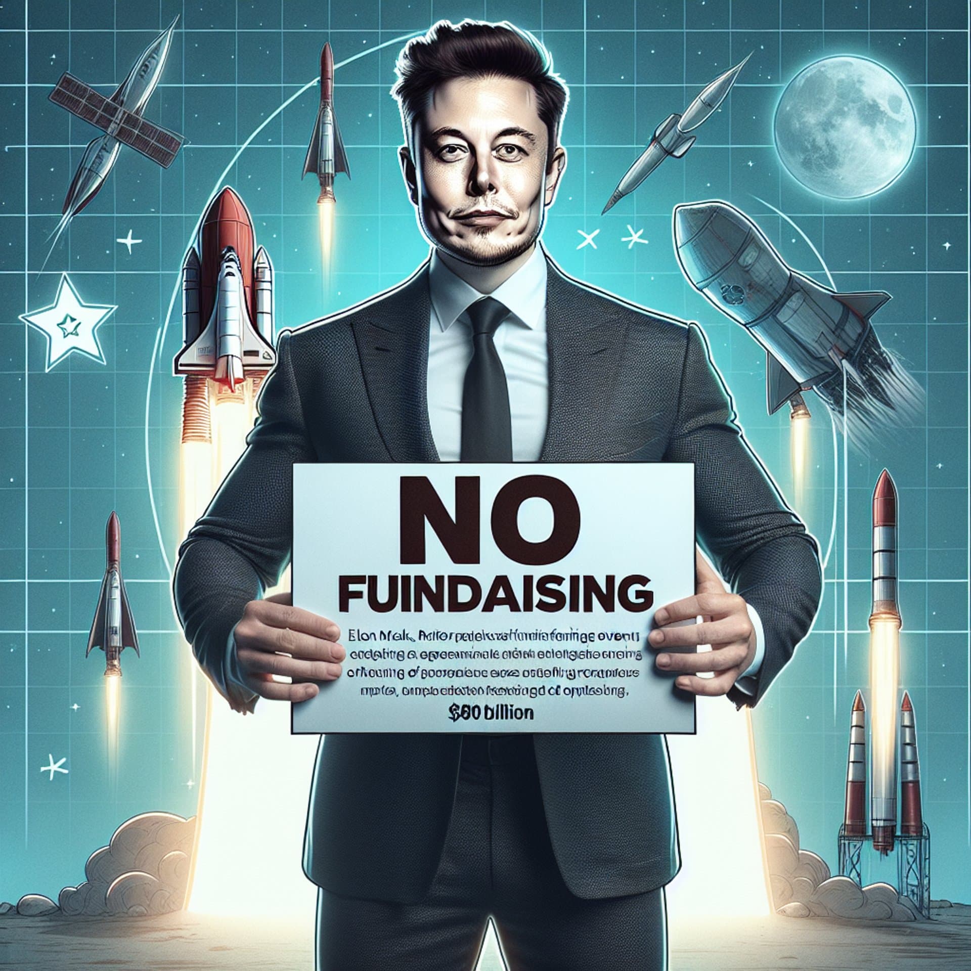 Banner for Elon Musk Shuts Down $800 Billion SpaceX Fundraising Rumors