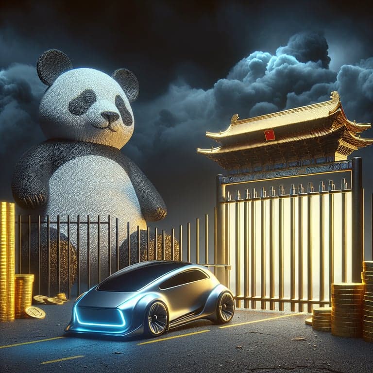 Banner for Tesla Halts Sales of Imported Cars in China Amid Tariff Woes