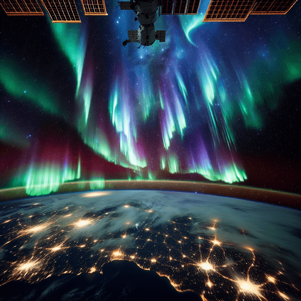Breathtaking Auroras Captured by ISS: The Ultimate Light Show Above Earth!