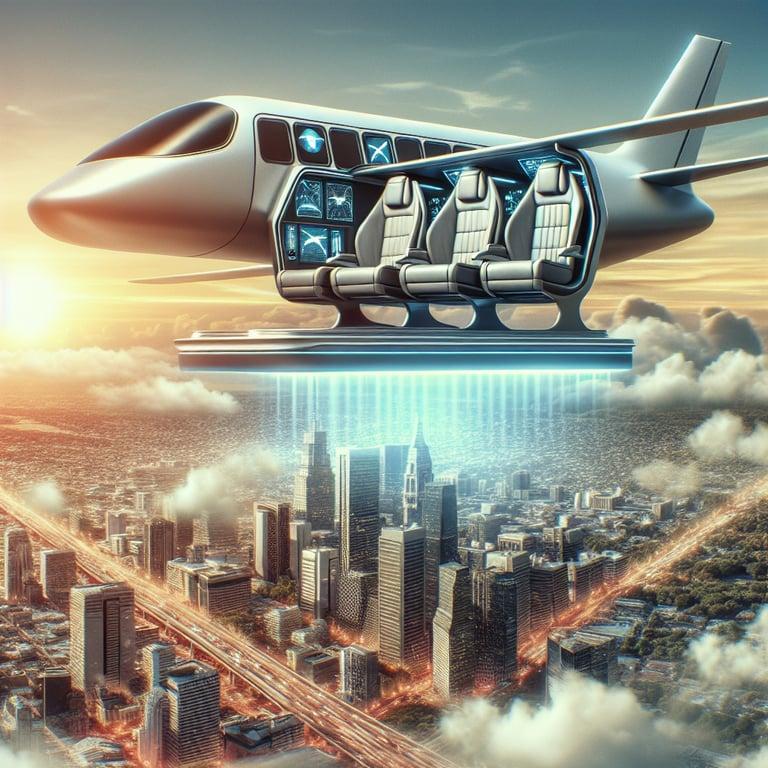Banner for NASA Elevates Air Taxi Experience: Comfort Takes Flight!