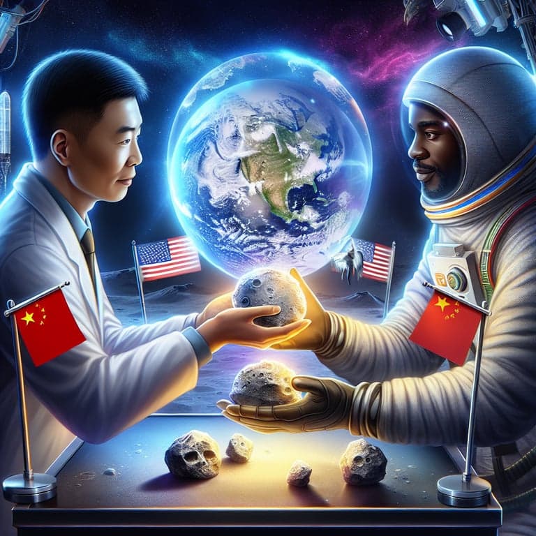 Space Rocks and Politics: China Shares Moon Samples with US Scientists